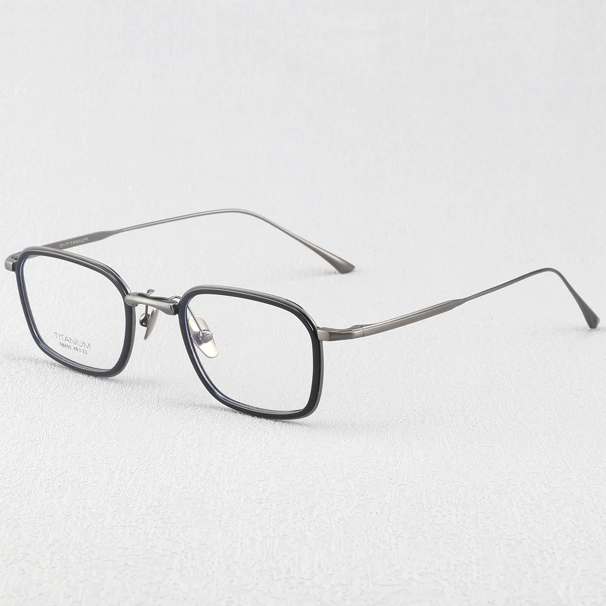 KUXA Occhiali da vista da uomo in acetato di titanio Ipermetropia Miopia Occhiali da vista Lenti da ricetta antiriflesso graduate progressive