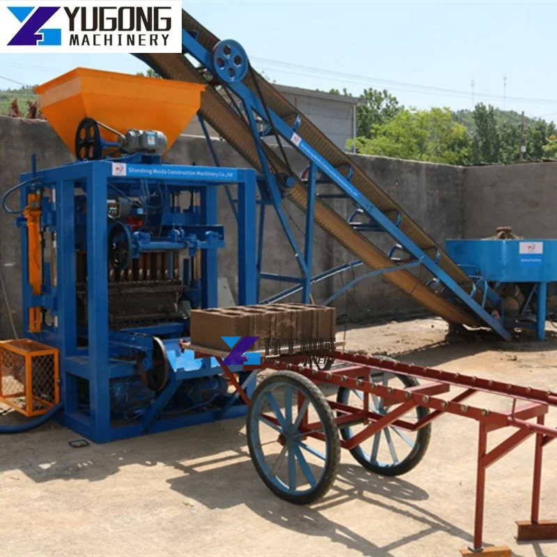 Manual Brick Making Machine Concrete Block Machine Brick Factory Cement Hollow Brick Block Brick Making Machine