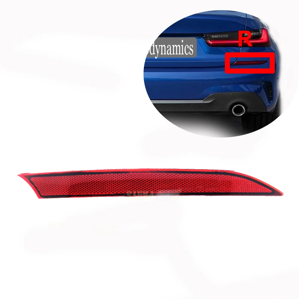 REAR Reflector For 19-22 BMW 3 Series M SPORT G20 Sedan 316i 318i 320i 325d 328i 330d 330i 340i M340 Left Right Side