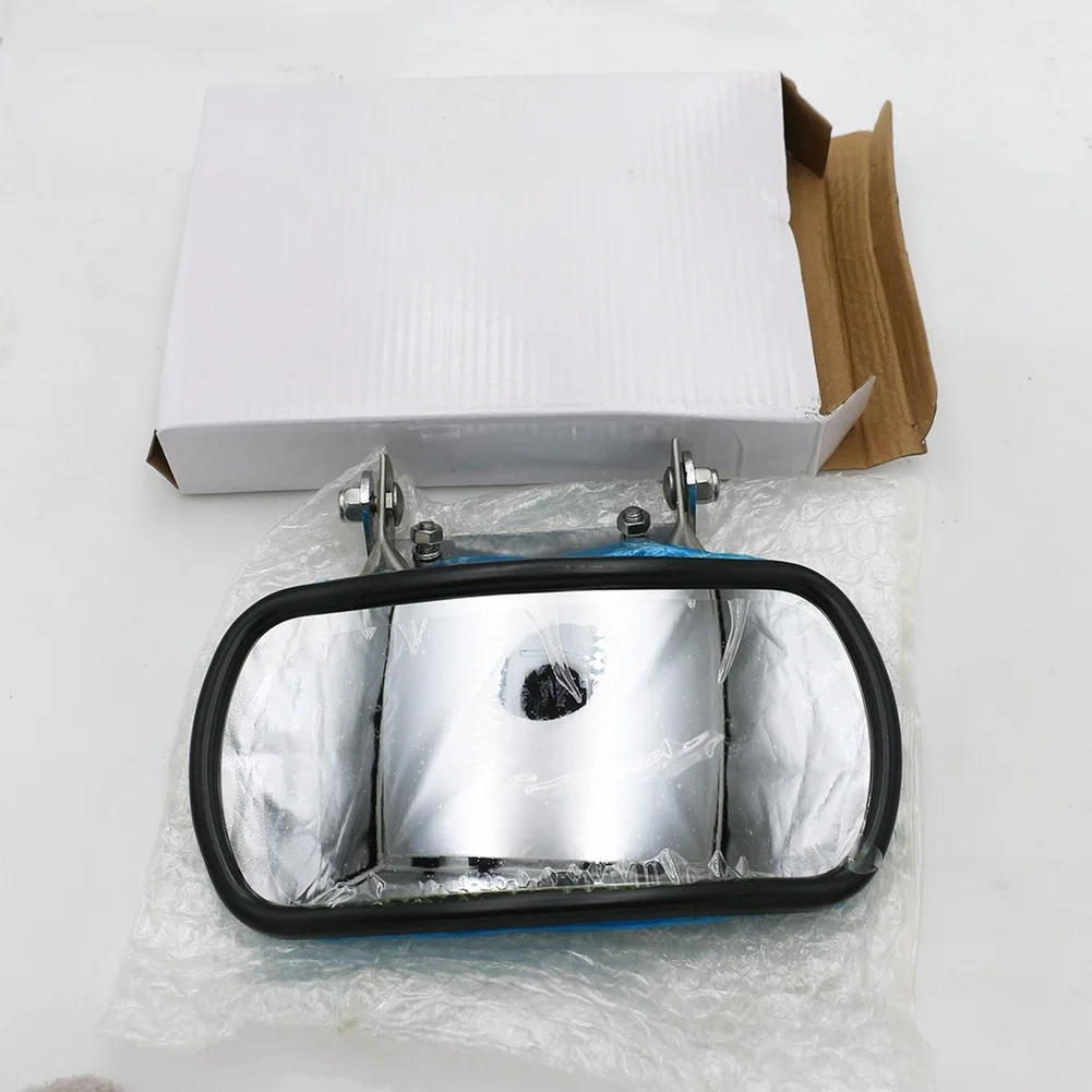 Roestvrijstalen klassieke auto-achteruitkijkspiegel voor vrachtwagens met U-vormige beugels Achteruitkijkspiegel Exterieuraccessoires