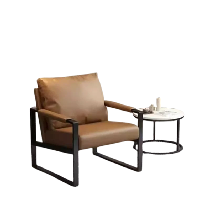 Cadeiras de sala de estar de designer exclusivo confortável marrom relaxante cadeiras de braço modernas design único aconchegante sessel wohnzimmer lounge móveis