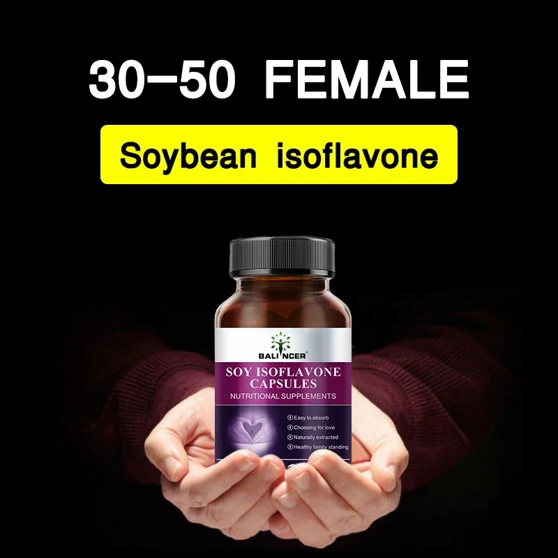 Soy Isoflavone Capsules, Evening Primrose Oil, Menopausal Conditioning, Chaoyueshu, Female Endocrine Balance Supplement