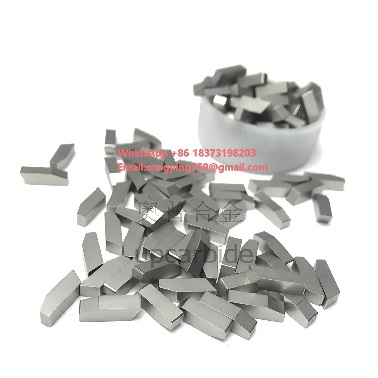 

Зубья для дисковых пил YG6X/K10 из 100% первичного карбида вольфрама, высокая износостойкость, спеченные, твердость 91,5 HRA, для резки древесины