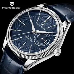 PAGANI DESIGN New Men Quartz Wristwatches Luxury Sapphire Glass Business Watches 200m Waterproof Stainless Steel Watch For Men