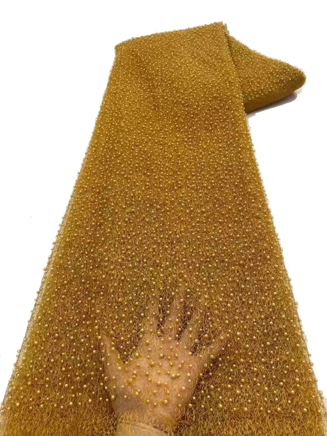 

Beads and wool rope mesh, high quality fashion dense bead dresses, suitable for women's dress skirts