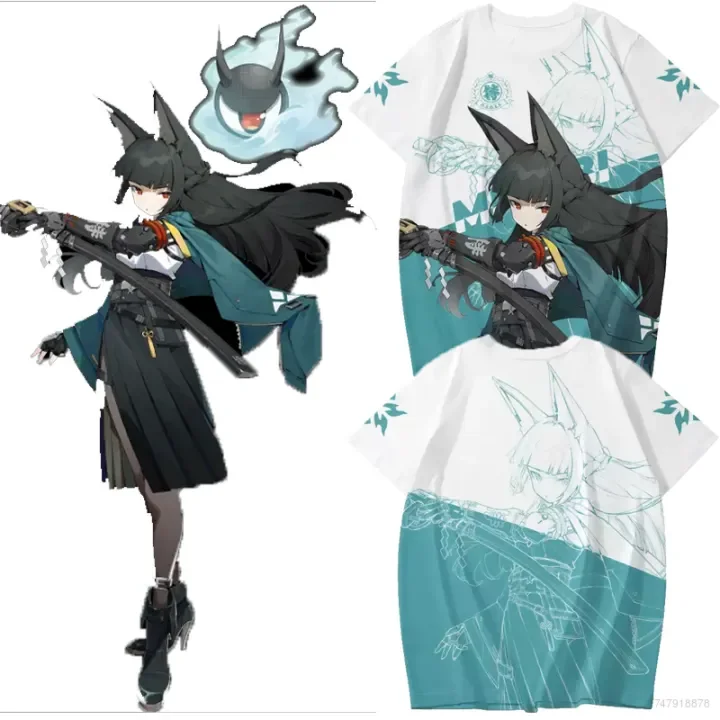Hoshimi Miyabi Popular Game Zenless Zone Zero T-Shirts 3D Print Kid Cartoon Anime Tee 2025 Summer Men Women Short Sleeve Y2k Top