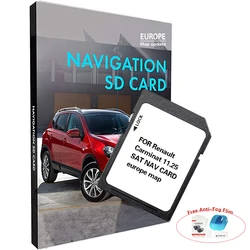 Carminat 11.25 sat nav navegação cartão sd para renault koleos mascott carminat europa 2024 mais novo mapa 8201753026