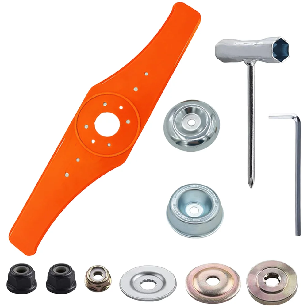 Nylon Flexible For Lawn Mower Cutting Tools 2 Teeth And 3 Teeth Replacement Trimmer For Lawn Mower Grass Trimmer Garden Tool