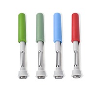 2 in 1 stainless steel flexible fruit core seed remover Apple pear seed remover Vegetable tool Apple peeler Kitchen gadget