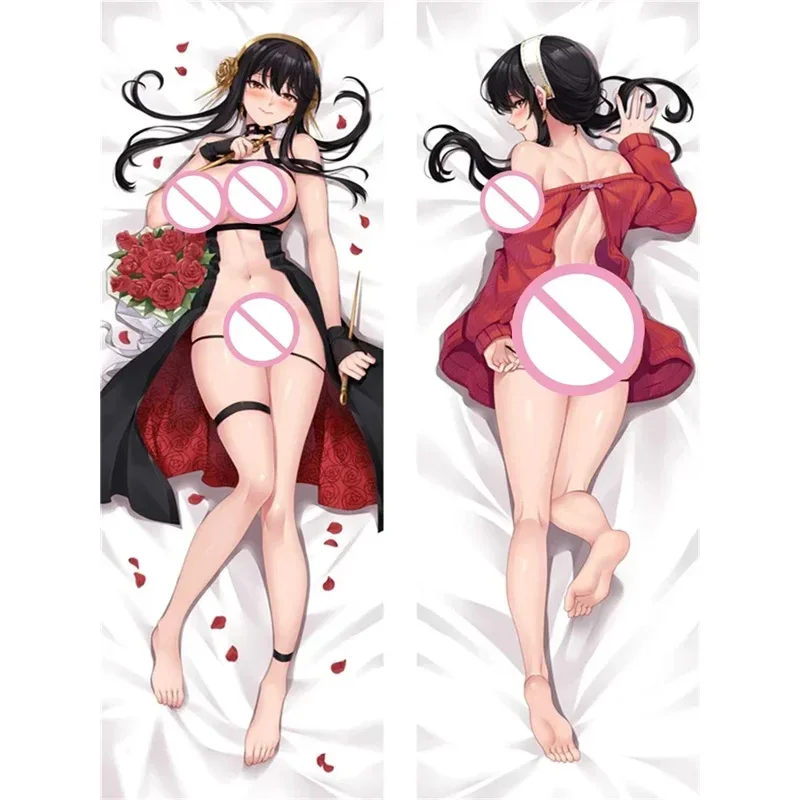 CosplayDakimakura-funda de almohada de Anime SPY×FAMILY, chica Sexy Yor Naked Anya Forger, disfraz personalizado DIY, almohada para abrazar el cuerpo