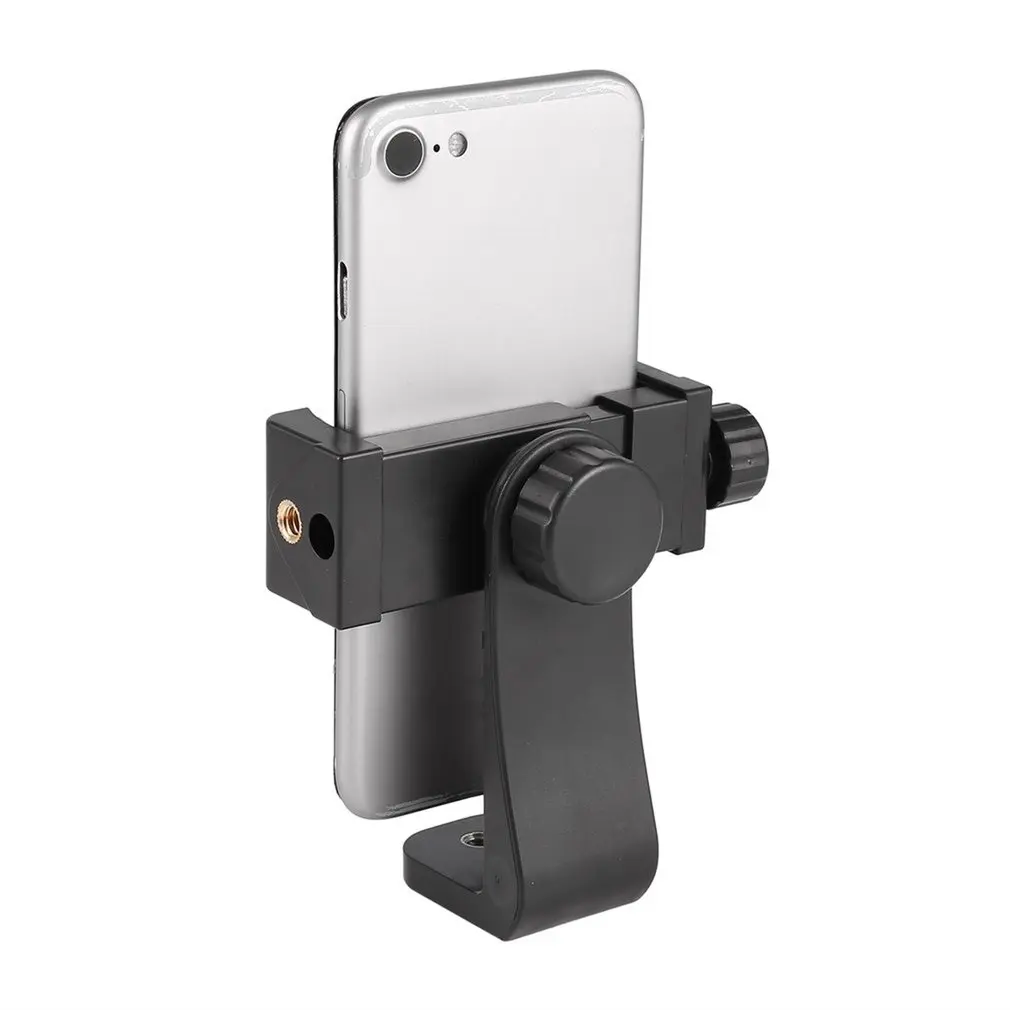 

Universal Adjustable Tripod Mount Cell Phone Clip Vertical Bracket Clip Clamp Holder 360 Adapter For Smartphone Dropshipping