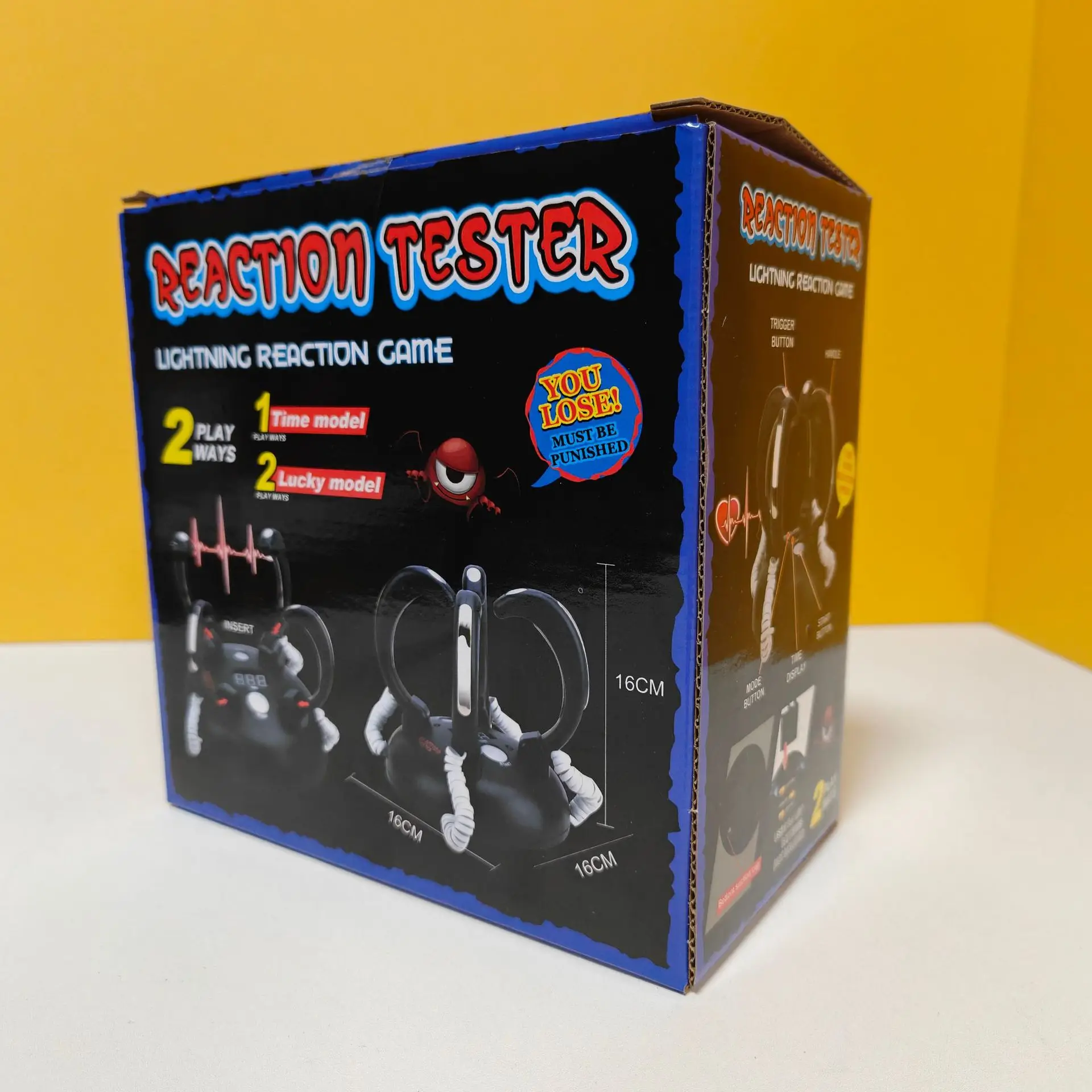 

Электрошокирующий детектор лжи, регулируемая реакционная игрушка для взрослых, для бара, вечеринки, развлечения, лжец, правда, Настольная реакционная игровая консоль