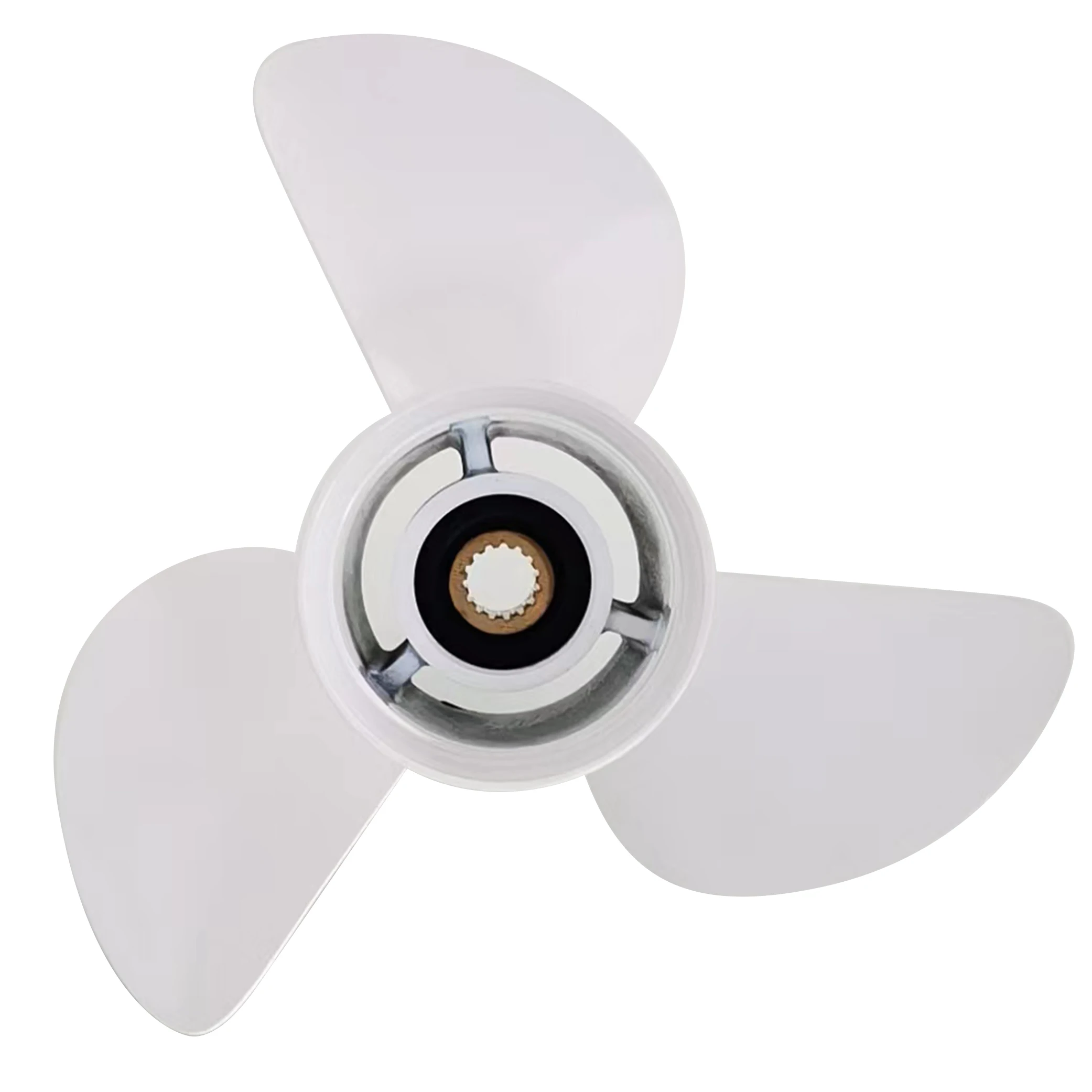 Professionele 150-300 Pk Aluminium Marine Boot 3-blade Propeller Voor Yamah Buitenboordmotor