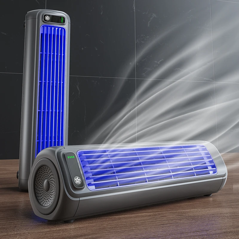 

2000 мАч беспроводной настольный вентилятор настенный без сверления 3 скорости охлаждения перезаряжаемый вентилятор мини напольный башенный вентилятор для домашней кухни