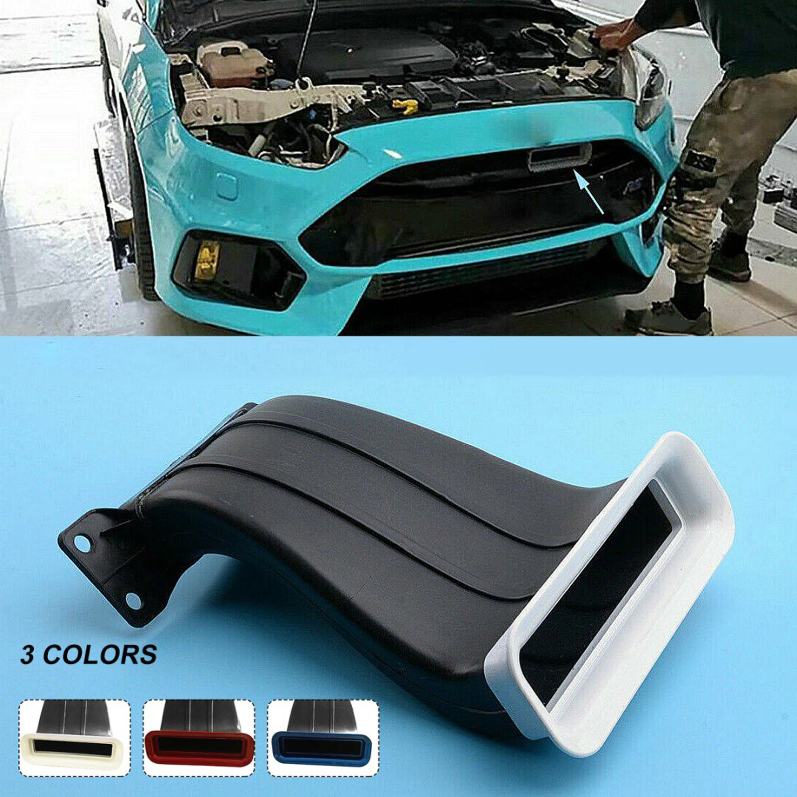 Car Air Inlet Tuyere Intake Spare Parts for Ford Focus RS 2012-2018 Vehicle Replacement Accessories High performance Parts