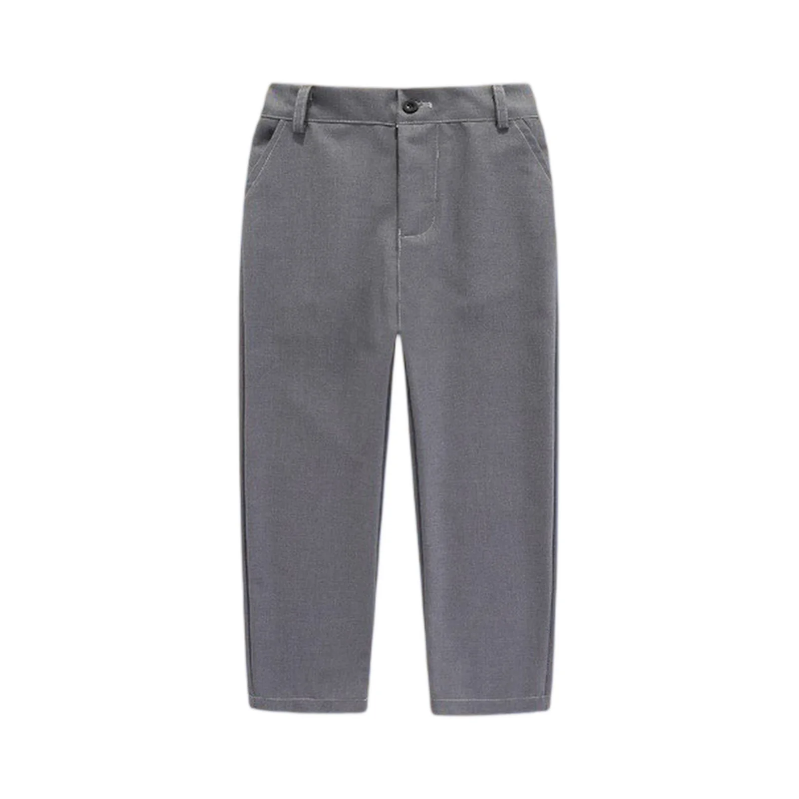 New Boys Suit Pants Children Spring School Suit Pants Kids Long Trousers For Teen Boys Kids Formal Party Trousers view 5