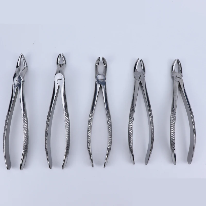 New Instruments Tooth Extracting Forceps Stainless Steel Extracting Forceps