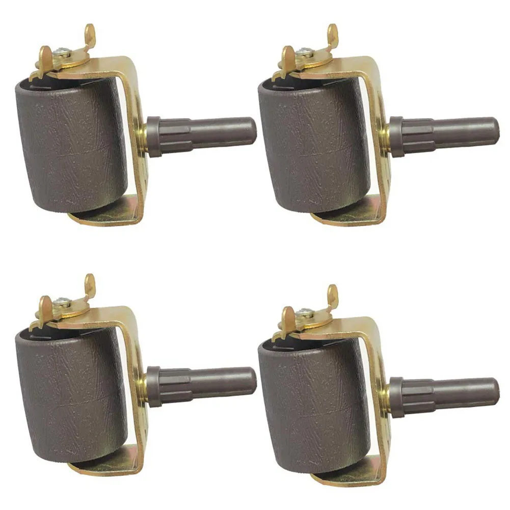 

Колесики с гнездовым креплением, металлическим штоком и фиксатором для использования на тяжелых каркасах кроватей, требующих контроля перемещения