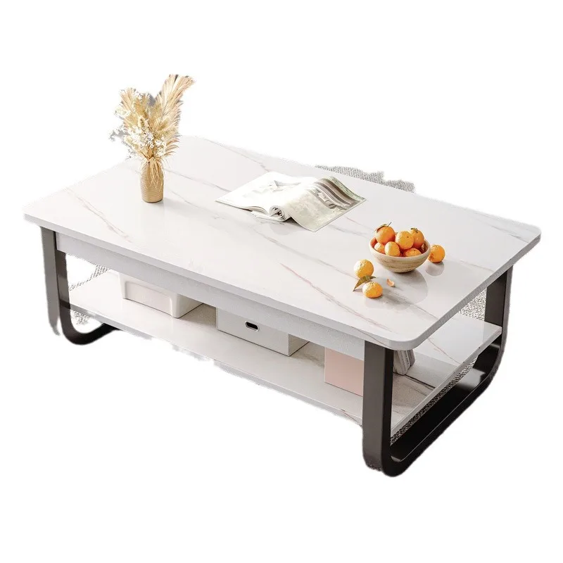 

Coffee table living room household small apartment simple modern creative tea table double sofa edge table simple