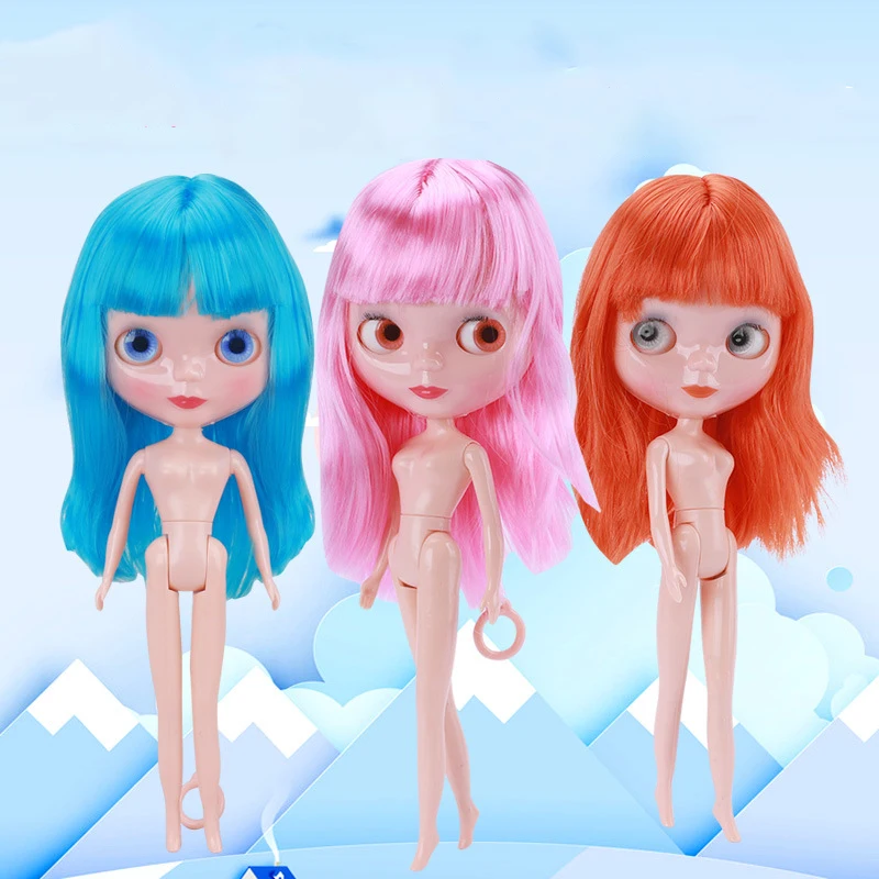 

ICY DBS Blyth Doll 19 Joints 1/6 Body 30CM BJD Doll Tan Skin Matte Face Glossy Face Beep Lips DIY Макияж Костюм Кукла Подарочная Игрушка