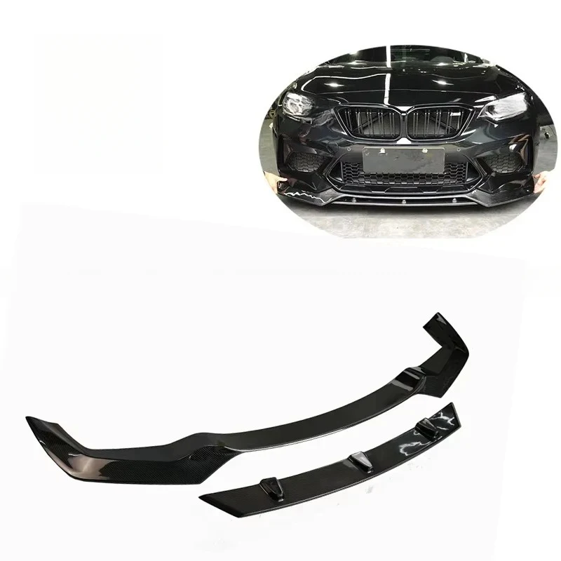 

2019-22 M2C F87 Vor Style Carbon Fiber Front Bumper Sp Lip Spoiler M2 Competition Exterior Accessories