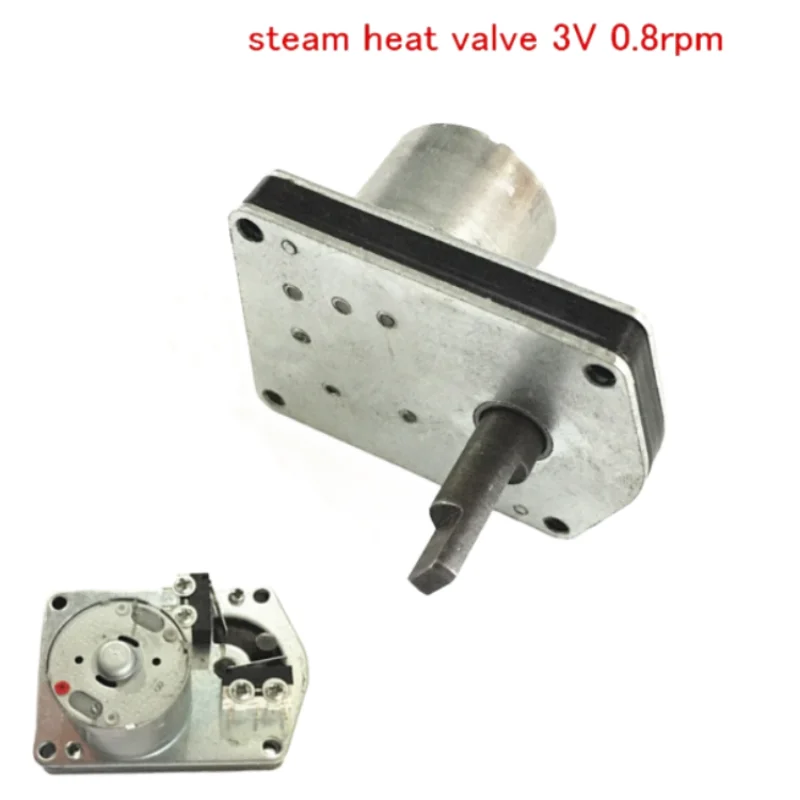 

EOV Steam Heat Valve Calorimeter Reduction DC Gear Motor,90-Degree Limit CW/CCW Low Speed High Torque Electric Valve DC3V 0.8rpm