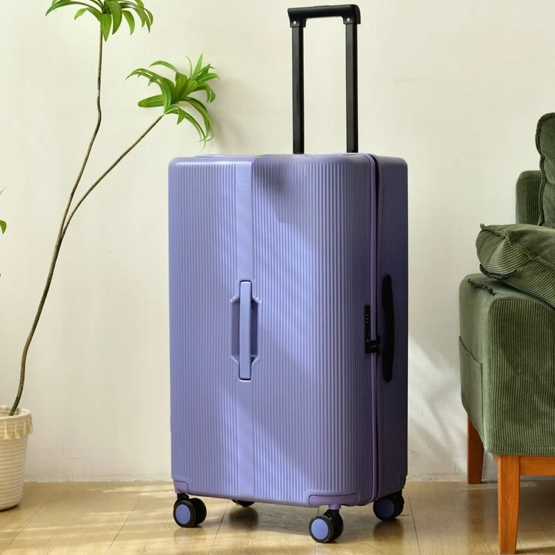 

Export scratch-resistant and wear-resistant sports trolley case, brake silent wheel 28 inches, oversized checked luggage travel