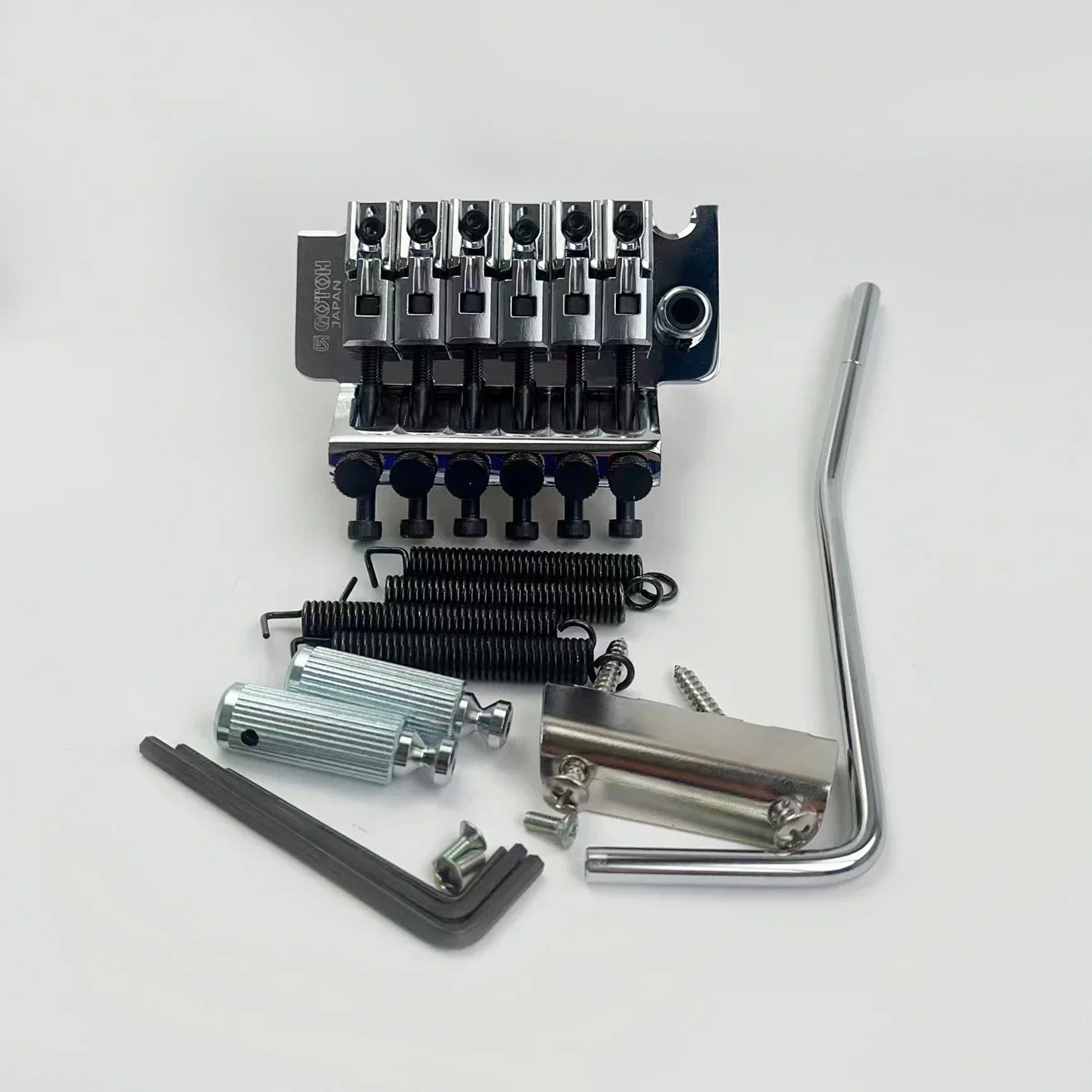 Original Genuine GOTOH GE1996T Locking Tremolo System Bridge Without Locking Nut ( Chrome  ) MADE IN JAPAN