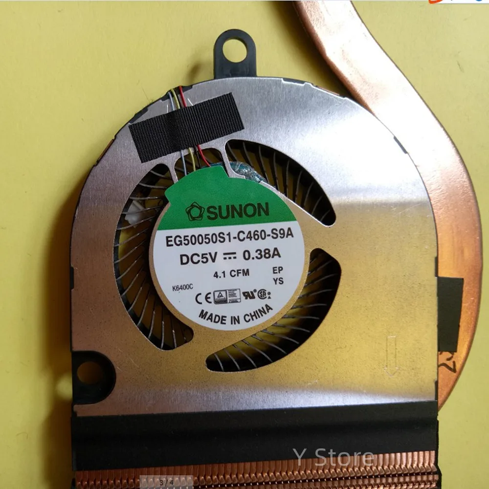 Y Store New Original CPU Cooling Fan Heatsink Radiator For Dell Latitude E5550 5550 CN-0X5KGV 0X5KGV X5KGV Fast Ship