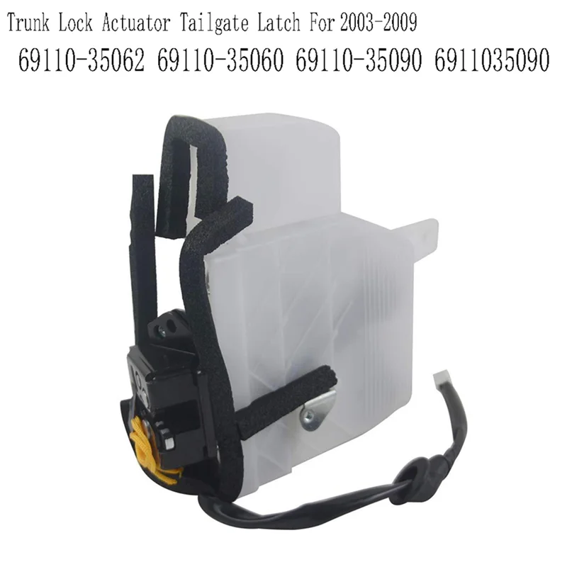 

AV36-69110-35062 Trunk Lock Actuator Tailgate Latch For Toyota 4 Runner 2003-2009 69110-35060 69110-35090 6911035090