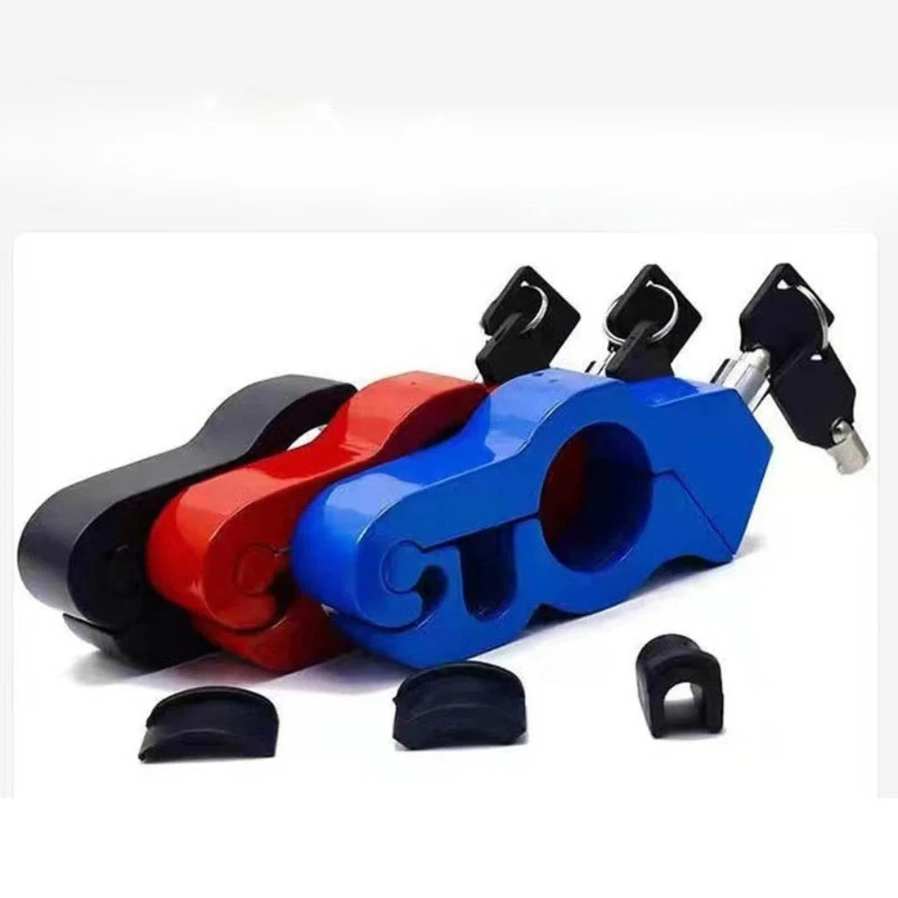 Anti-Theft Motorcycle Lock with Handlebar Design for Electric Vehicles - Daily Commute Protection for Motorbikes