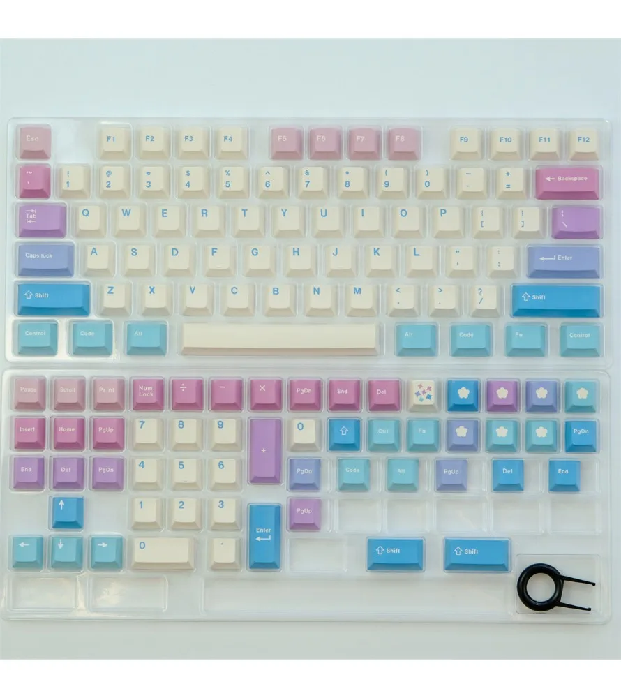 

Keycaps Sublimation Mechanical Keyboard Keycaps Keycaps 129 Keys PBT Original Height