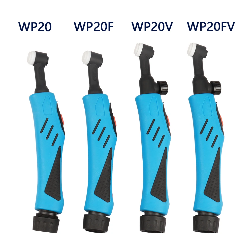 

WP20 WP20F WP20V WP20FV SR20 SR20F SR20V SR20FV TIG Welding Torch Head Body Water-Cooled Head Rotatable 250 AMP