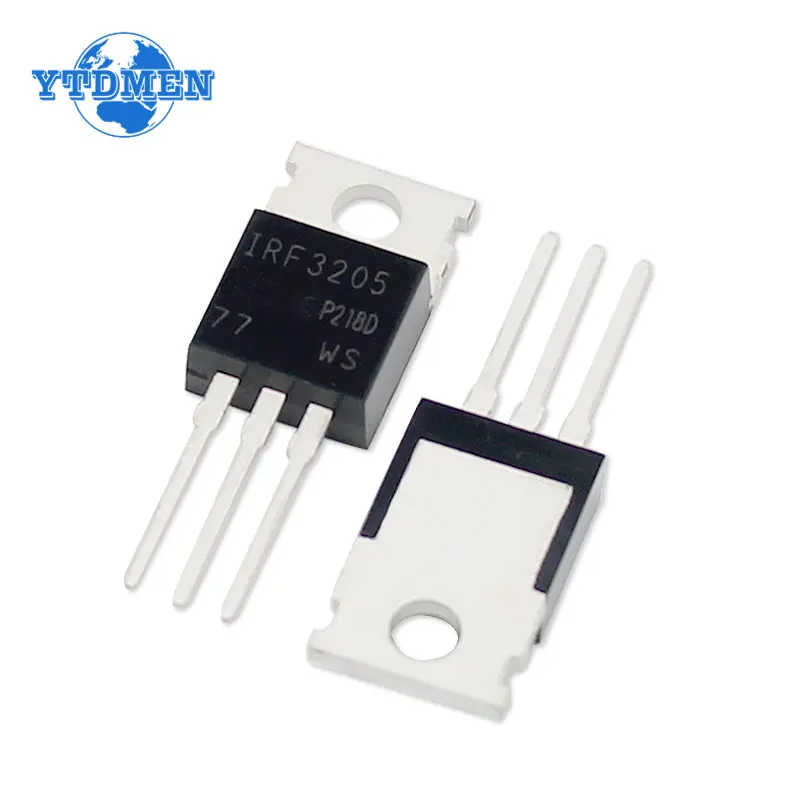 5 Stück irf3205 Mosfet-Transistor 220 irf3205pbf elektronische Komponenten bis Fuß 55V a bis IC Felde ffekt transistoren eingestellt