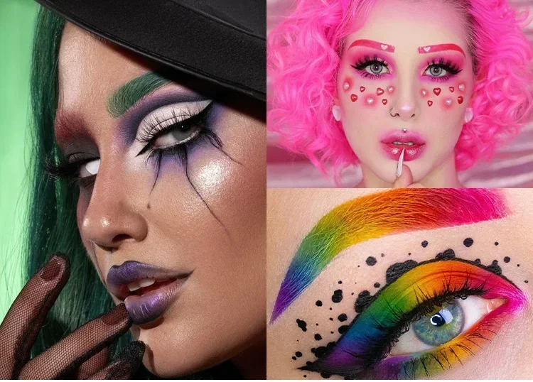 Crème pour sourcils, Gel de tatouage coloré et lisse, Eyeliner imperméable longue durée, cosmétiques pour sourcils avec brosse à sourcils