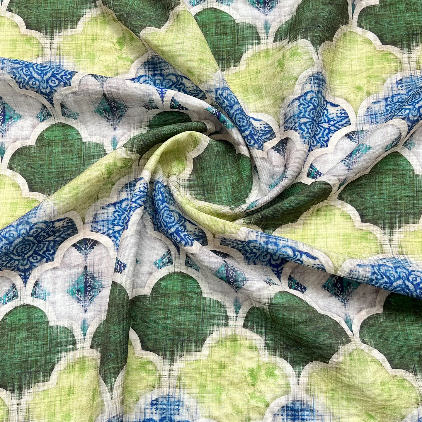 

Chinese Style Digital Printing Brocade Fabric for Dresses Skirt DIY Handmade Sewing Cloth