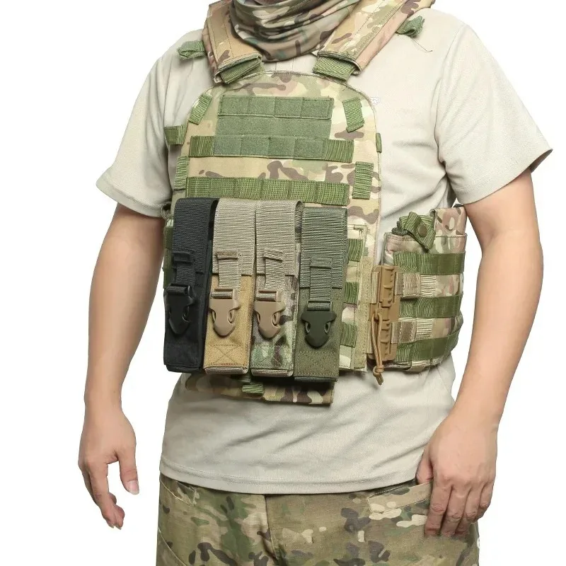 r flashlight pouch, multi-functional baton case MP5 storage bag, MOLLE military enthusiast tool accessory pouch