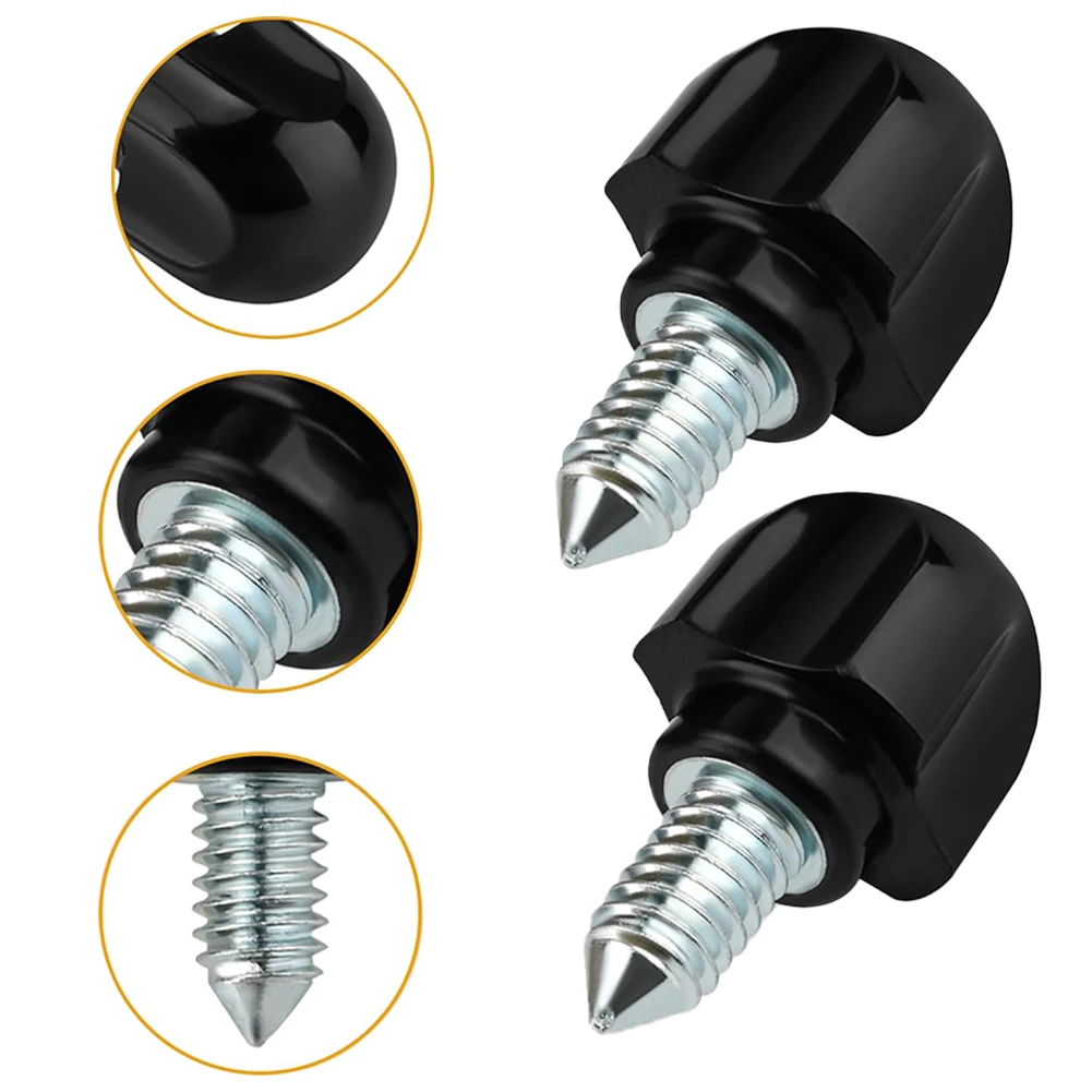 2 шт. крепежные винты для миксера KitchenAid, необходимые черные винтовые ручки, компоненты для обслуживания кухонной техники