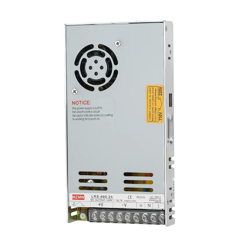 MZMW LRS350 LRS400 Switching Power Supply 350W 400W Single Output AC/DC 12V 24V 36V 48V LRS-3500-5 LRS-350-12 LRS-350-24