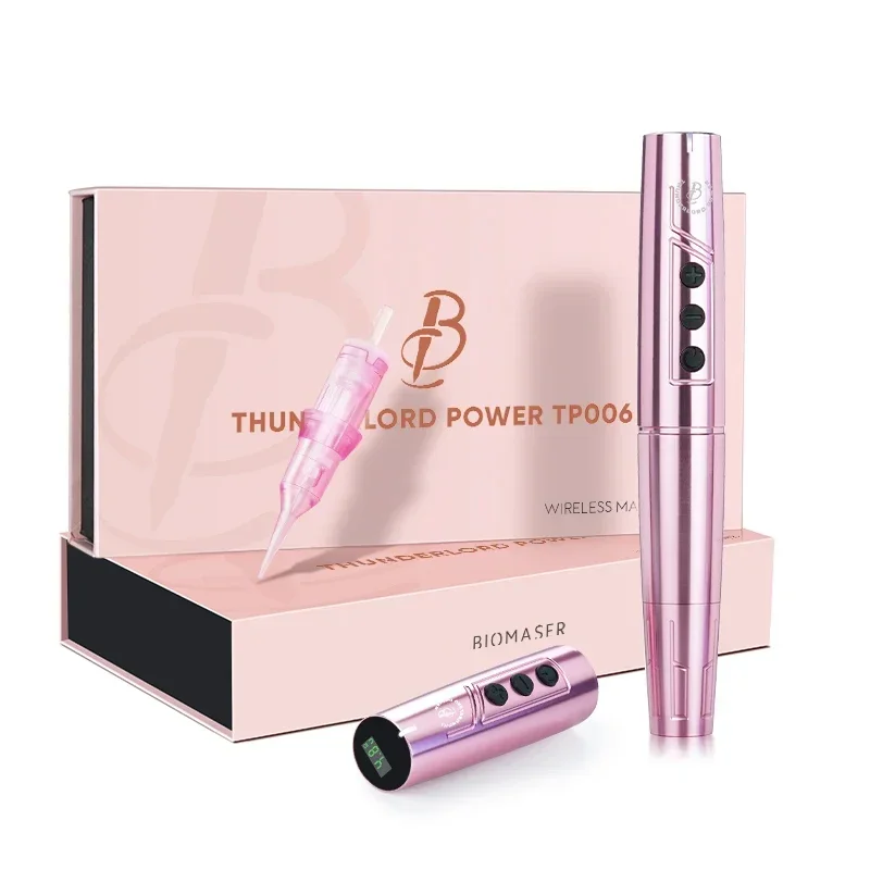 Top Sale Thunderlord Power Biomaser TP006 Professional Permanent Makeup Tattoo Machine Pen Micropigmentation