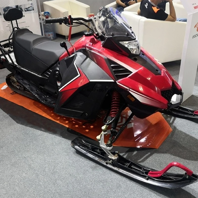 

Electric Snowmobiles Hot Sale Children 150cc 300cc Adult Snowmobiles Snowmobile Cross-country Skiing on Ice