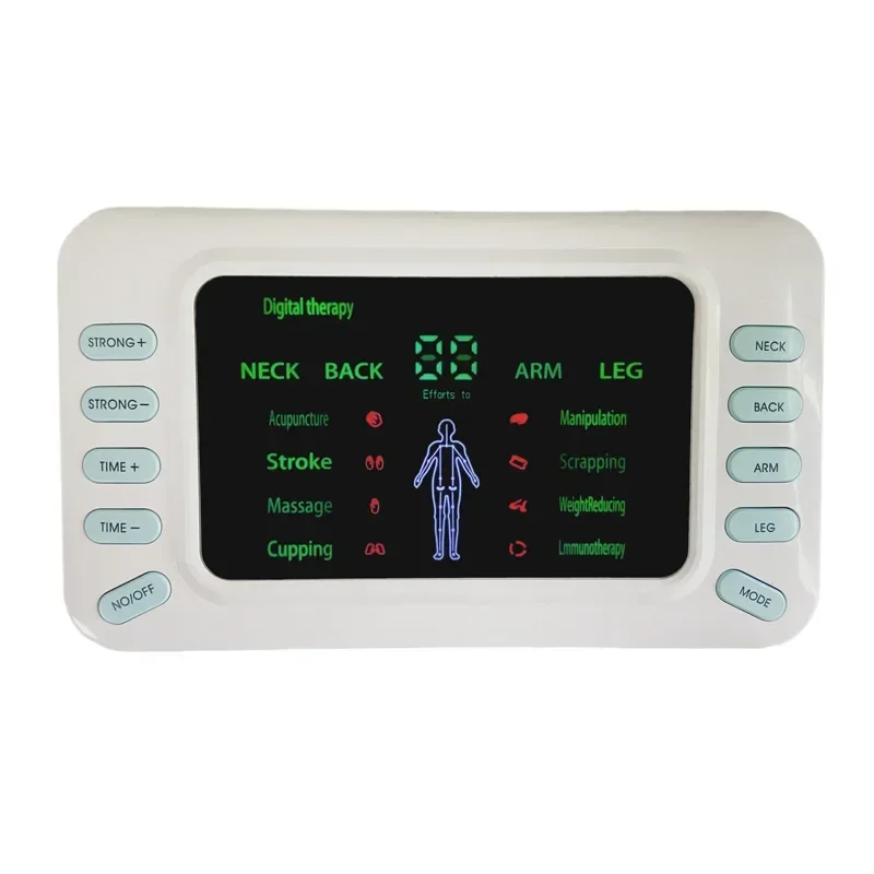 Full-Body Multifunctional Acupuncture Medium Frequency Pulse Eutic Appliance Paste Household Massager