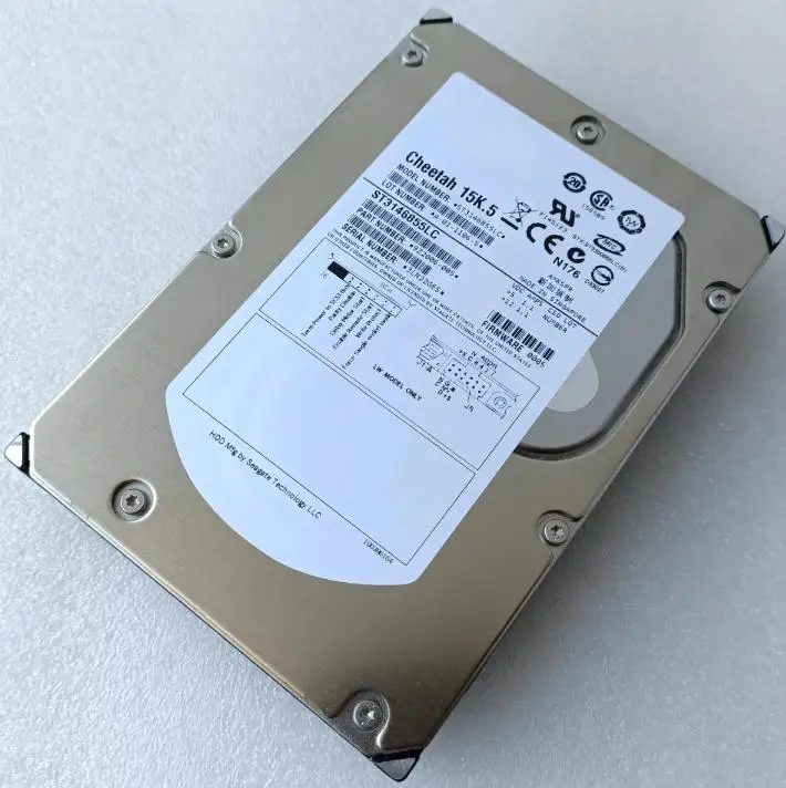 

Для ST3146855LC 146G 15K 3,5-дюймовый 80-контактный серверный жесткий диск SCSI