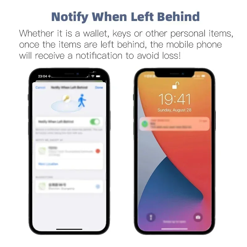 Localizzatore GPS Bluetooth 5.2 – 2 Pezzi Con Allarme Acustico Per Chiavi, Borsa, Valigia E Animali