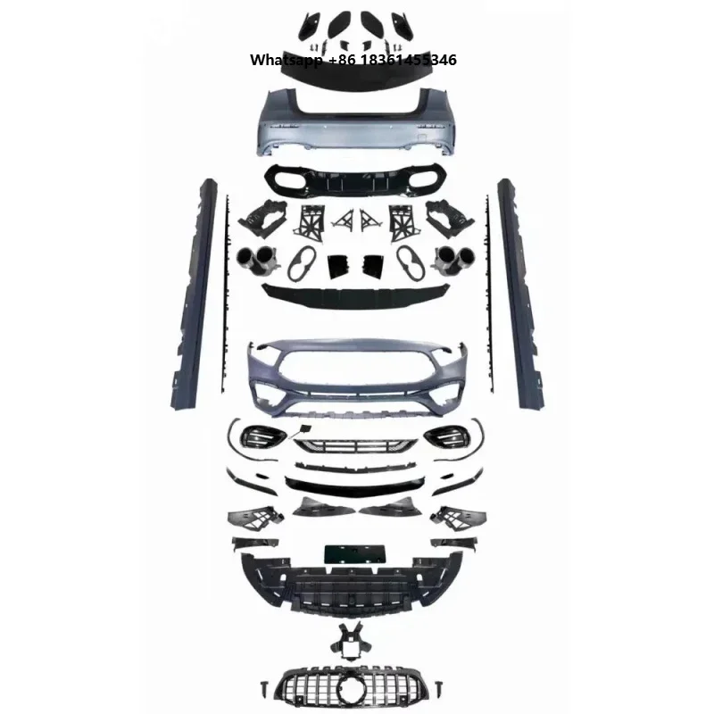 For 2019 Front/ Bumper Grille Side Skirts & Rear Diffuser Durable Premium Accessories Hot Selling Car Body Kit
