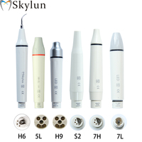 Dental Ultrasonic Piezo Scaler Handpiece HW-3H HD-7H HD-7L HW-5L With LED Fit Original Handle WOODPECKER EMS DTE