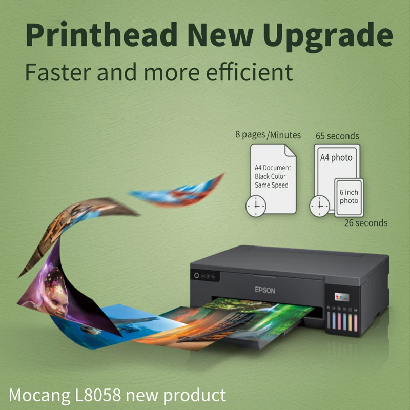 220V Sublimation printer cd dvd printer Automatic for L8058 inkjet digital Cd dvd pvc id card printers