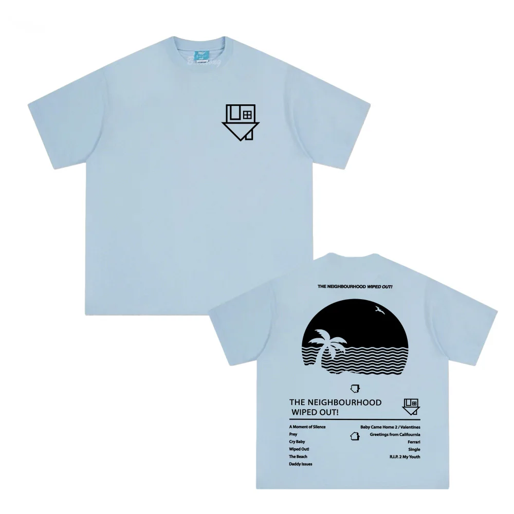 الحي 2025NEW تي شيرت الهيب هوب الجرافيك الطباعة تي شيرت الصيف 100% القطن جودة عالية جديد خمر الشرير Ropa Hombre #5