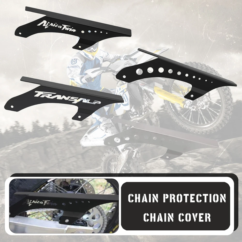 

XRV650 XRV750 ДЛЯ Honda XL600V XL650V XL700V Transalp XL 600 650 700V 1987-2012 Africa Крышка двойной звездочки Защита цепи