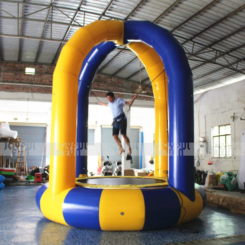 Commercial exercise inflatable bungee trampoline park from china